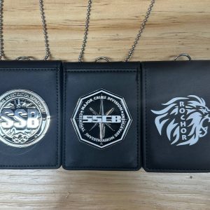 leather name card holders lanyard